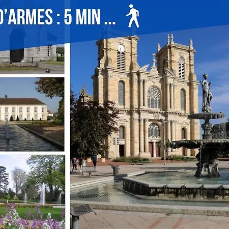 Lasweethousebleutee Confort Lägenhet Vitry-le-François